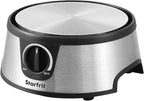 Starfrit The Rock Electric Fondue 13PC Set - 3L - Nestable Components - Quick Release Magnetic Cord - 1500W