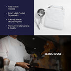 Unisex Apron with Pockets for Cooking, Salon & Art - 100% Cotton Adult Kitchen, Chef, Stylist Apron