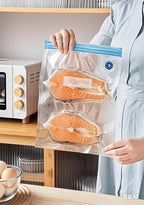 Sous Vide Bags 25pcs, BPA-Free Reusable Vacuum Seal Bags for Food/Freezing safe-25pcs Vacuum Food Storage Bags with Handheld vacuum sealer electric pump & Seal Clips & Air valves for Sous Vide Cooking