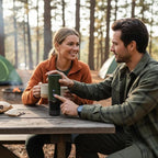 CERA+ Self-Heating Portable Espresso Machine,Up to 8 Cups per Charge & 20 Bar, 13500mAh, CERApresso Works with NS Capsules & Grounds, Electric Coffee Maker for Camping,Hiking,Office,Car,Travel