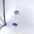 JAYVAR Dessert Decorating Syringe Set, Icing Dispenser Tool, Dessert Decorator Pro with 7 Icing Nozzles for Pushes Icing to Decorate Baked, Cake Decorating Gun for Frosting Cream to Make Cupcakes