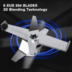 VONCI 2200W Commercial Blender With Sound Enclosure, 85OZ Large Capacity Quiet Blender For Smoothies, Heavy Duty Industrial Blenders For Restaurant, Perfect For Kitchen, Ice Crush, Milk Shake, Fruits