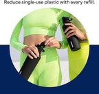 Corkcicle Sport Canteen - Keeps Drinks Cold 25 Hours - Stainless Steel Water Bottle - Triple-Insulated - Spill-Proof - Summer Drinkware Gift - Keeps Drinks Ice Cold - 32 oz - Midnight Navy