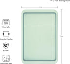 KitchenAid 9x13in Nonstick Aluminized Steel Baking Sheet, Pistachio