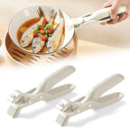 Silicone Non-Slip Heat Insulation Anti-Scald Clip,Multi-Function Anti-Scald Bowl Clip Hot Bowl Dish Plate Gripper Clips,Multi-Purpose Anti-Scald Bowl Holder Clip Tongs Clamp Holder for Kitchen (E Set)