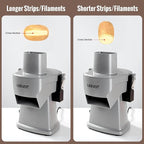 Commercial Vegetable Chopper 200W, Electric Food Processor for Slicing Dicing Shredding, Professional Veggie Cutter for Restaurant, Hotel School, Cafeteria, French Fry, Cheese Grater