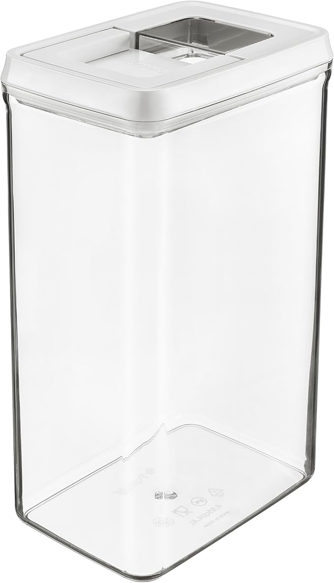 Polder 4.65-Quart Food Grade, BPA Free, Airtight Canister Locks in Freshness, Easily Stackable