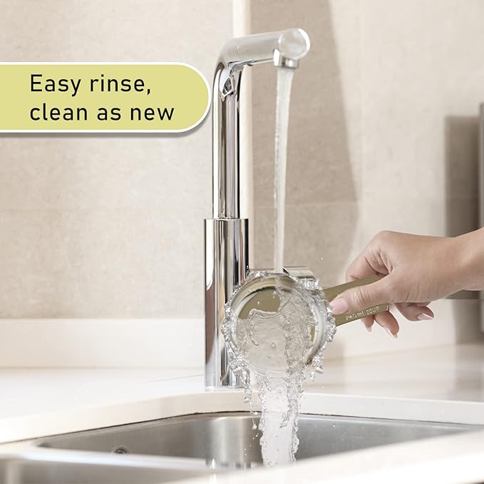 1PCS 2Cup (480ml, 16oz) Single Measuring Cup, Stainless Steel Measure Scoop, Metric and US Measurement, Dishwasher Safe