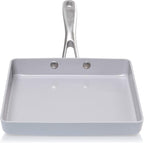 TECHEF - CeraTerra Ceramic Nonstick Tamagoyaki Japanese Omelette Pan/Egg Pan Skillet, (PTFE, PFAS, and PFOA Free), Induction-Ready, Made in Korea