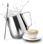 Espresso Machine 20 Bar,Espresso Coffee Maker with Milk Frother Steam Wand,Semi-Automatic Dual-nozzle Espresso Machine,Automatic power-off Function (Milk Frothing Cup)