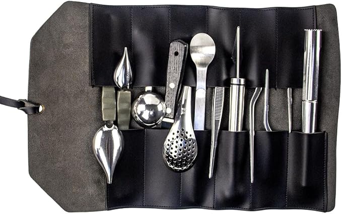 DUEBEL All-in-One Culinary Plating Set, 12 Piece Professional Chef Plating Kit for Home Cooks and Beginners' Perfect Plating (12 Piece)