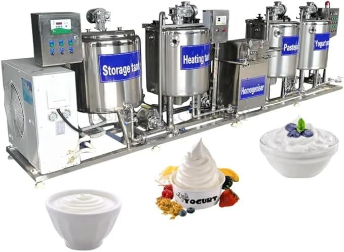 Commercial yogurt maker, Yogurt Fermentation Machine, Imported Compressor & 50mm Insulation, Multi-Functional Milk Pasteurization Equipment for Farms, Collection Stations