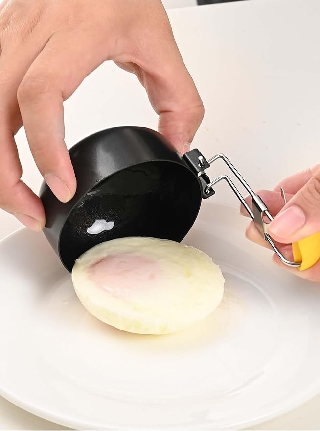 Egg Poacher-halteoly,poached egg maker poached egg cooker eggs poachers,Egg Poachers Nonstick best rated,2 Pack with Brush