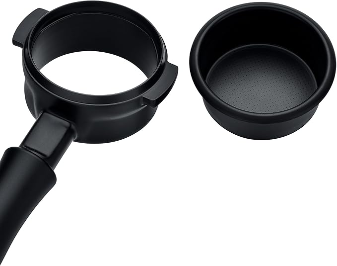 Normcore 58mm Bottomless Naked Portafilter For La Marzocco, Titanium PVD Coating Portafilter Group Head, Fits La Marzocco Linea Mini, Linea Micra Espresso Machines