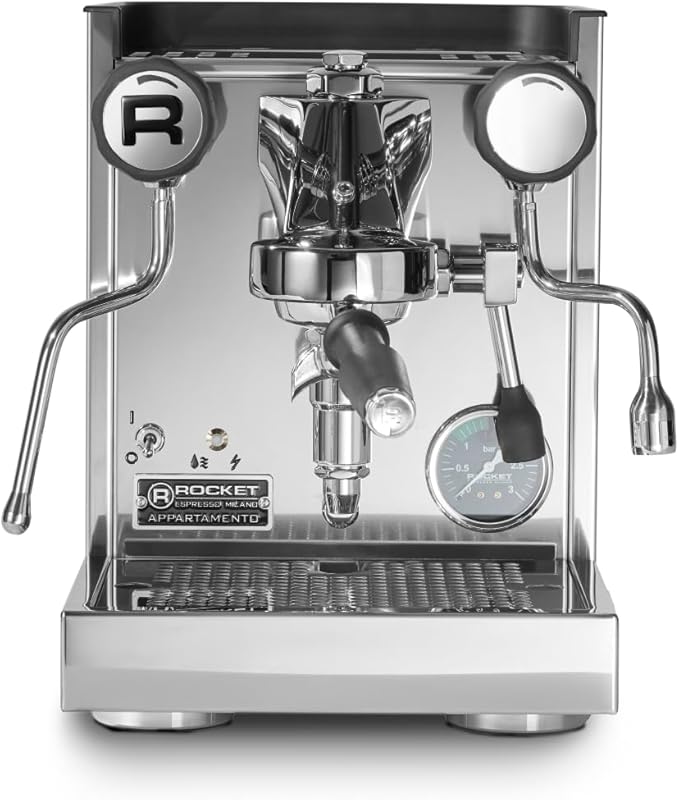 Rocket Espresso Appartamento TCA Espresso Machine (Stainless/Copper)