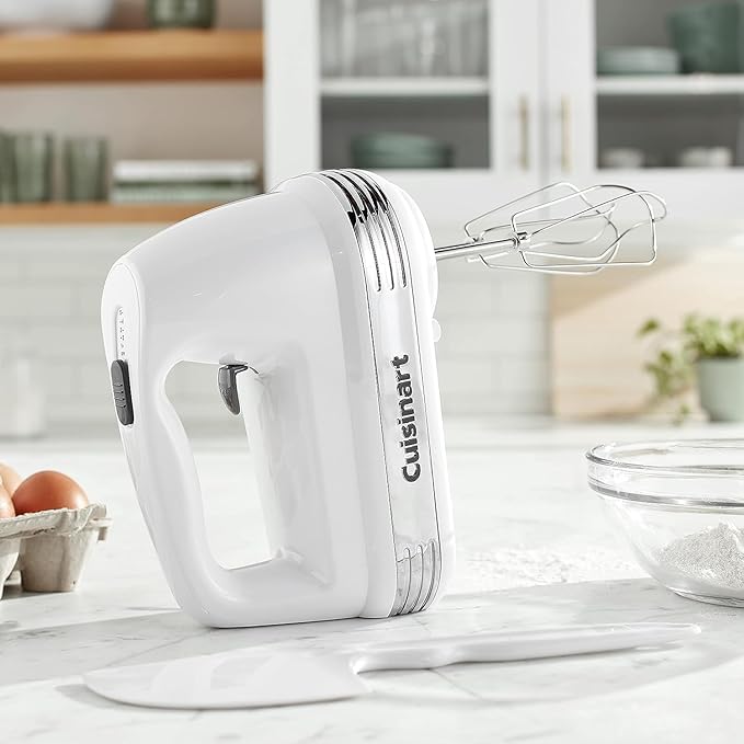 Cuisinart HM-50 Power Advantage 5-Speed Hand Mixer, White