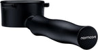 Normcore 54mm Bottomless Naked Portafilter Fits 54mm Breville Sage Machines, Titanium PVD Coating Portafilter Group Head with Black Anodized Aluminum Handle