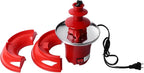 3 Tier Electric Chocolate Sauce Fountain,Melting Machine Chocolate Sauce Fondue Fountain Set,Detachable Mini Chocolate Chocolate Fondue for Party Games Night Christmas Halloween