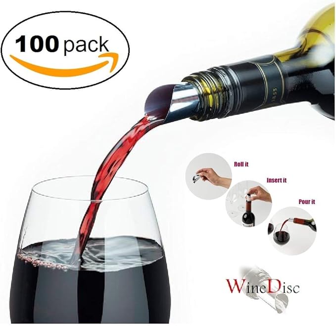The Original Wine Disc - Drop Stopping Pour Spout (100)