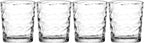 Glaver's Whiskey Glasses 13 oz. Barware Set of 4 Old Fashioned Glasses for Whisky, Scotch, Bourbon, Liquor, Juice, and Cocktails.