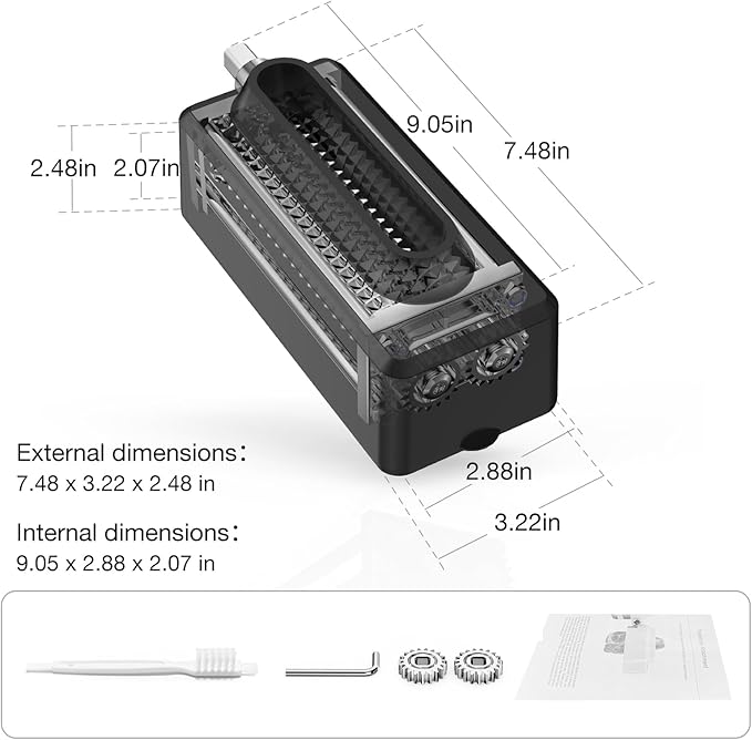 Electric Meat Tenderizer for All KitchenAid and Cuisinart Household Stand Mixers, Mixers Accesssories for KitchenAid Attachment, Tenderize Meat More Smoothly and Effortless, Dishwasher Safe, Black