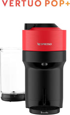 Nespresso Vertuo Pop+ Coffee and Espresso Maker by Breville, Spicy Red