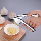 Garlic Crusher/Mincer/Grater/Chopper/Smasher with Silicone Peeler and Brush