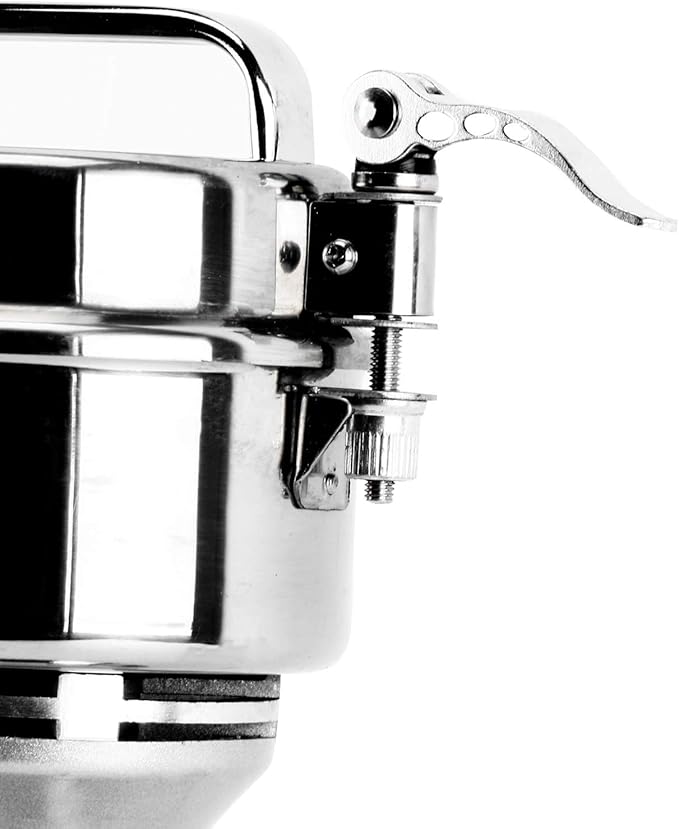 High Speed 150g Electric Grain Mill Grinder Powder Machine Spice Herb Grinder 850W 70-300 Mesh 28000RPM Stainless Steel Commercial Grade for Kitchen Herb Spice Pepper Coffee (150g)