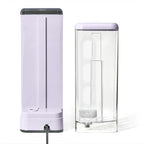 Beautiful Perfect Grind Programmable Single Serve Coffee Maker with Touch-activated Display, Programmable and Integrated Burr Grinder, 64oz Water Reservoir (Lavender)