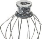 4.8 L Tilt Head 6-Wire Whip(K45WW) Attachment, Compatible with KitchenAid Artisan Tilt-Head Stand Mixer Mixer:K45SS, KSM75, KSM95, KSM150PS, KSM152PS and KSM155GB (K45WW/4.5 Quart)
