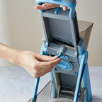 [All in 1] Upgraded Version Mandoline Slicer for Kitchen & Adjustable Mandoline Slicer. Veggie Chopper, Vegetable Cutter, Detachable Blade, Slice, Strips, Dice, Shred and Chop