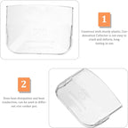 DOITOOL 5PCS Rice Cooker Water Box, Condensation Collector Cup Replacement for, Condensation Water Collector Plastic Condensation Collector Cups Rice Cooker Replacement Parts