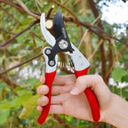 Garden Pruners, Heavy Duty Garden Clippers,Pruning Shears with Adjustable Thumb Lock,Hand Gardening Tools Pruners,Stainless Steel Sharp Gardening Scissors (MJ001)