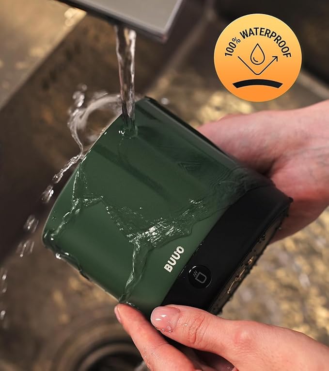 Heated Coffee Mug Rechargeable - Temperature Control Self Heating Coffee Mug 14oz with Lid, Double Sided & Real-Time LED Display, Hot up to 150℉, Birthday Gifts for Women and Men(Green)