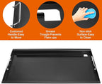 Full-Size Griddle Inserts for Charbroil Performance 6 Burner Grill, Flat Top Griddle for Charbroil Grill 463245917 463238218 463276517 466245917, 463347017, Replace for G470-0002-W1 G470-0003-W1