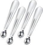 Baderke 4 Pcs Tomato Stem Corer Strawberry Baller Stainless Steel Strawberry Huller Tool Fruit Vegetable Stem Remover