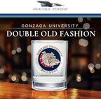 Heritage Pewter Gonzaga Double Old Fashion | Double Rocks Glass 14 OZ for Liquor | Expertly Crafted Pewter Glass