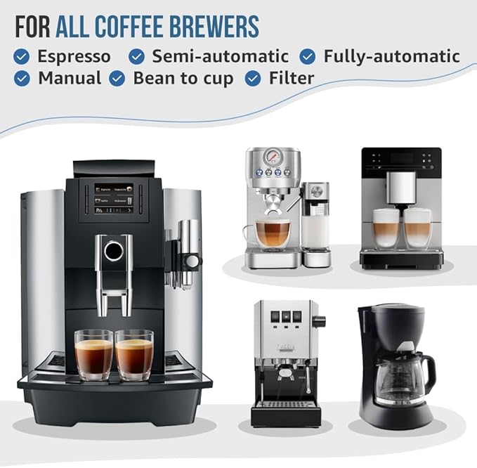 Coffee Machine Cleaner Tablets. 10 x 0.05 oz. Used Every 100 cups. Auto, Bean to Cup & One Touch Machine Cleaning Tablets. Used with Descaling