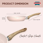 Sunhouse – Durable 9.5 Inch / 24 cm Nonstick Skillet, 4-Layer Non-Stick Frying Pan, PFOA-Free, Stay-Cool Handle, Induction Compatible with All Cooktops