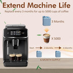 Getalong AquaClean Water Filter Compatible with Philips Coffee Machines, High-Efficiency for AquaClean CA6903,Reduces Limescale & Improves Taste, 2-Pack