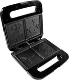 Uncanny Brands Peanuts Grilled Cheese Maker - Make Snoopy and Woodstock Sandwiches - Kitchen Appliance