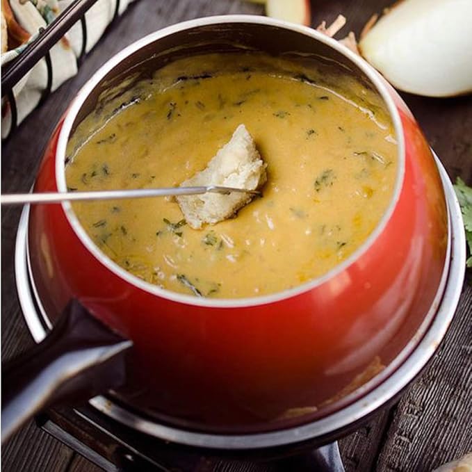 Stainless Steel Fondue Forks Cheese Fondue Fork Stainless Steel Fruit Forks Fondue Forks Set Bbq Forks Roasting Sticks For Hot Pot Barbecue (Handle Random Color)