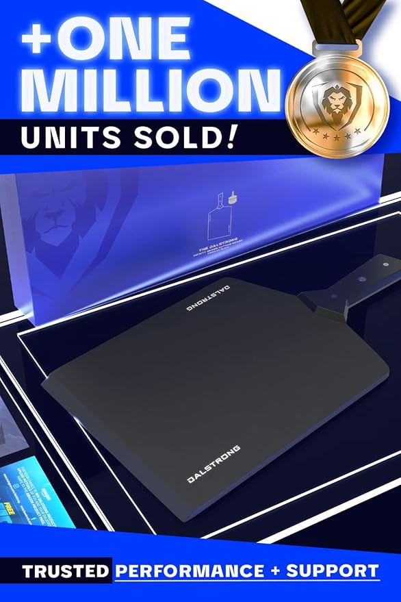 Dalstrong Cutting & Serving Board-Giftable Black Wood-Fibre Cutting Board-Non-Slip Feet-The Infinity Series-G10 Handle-Obsidian Black-Medium Size (9" x 11")