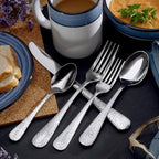 Liberty Tabletop Providence 45 Piece Flatware Set Service for 8 Silverware Made in USA