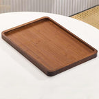 Bamboo Serving Tray,Food Tray for Breakfast,Coffee Table,Dinner & Bar, Decorative Tray for Kitchen, Bedroom (Large)