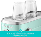 CASABREWS CM5418 Espresso Machine 20 Bar, Cappuccino Machine with Milk Frother Steam Wand, Stainless Steel Espresso Coffee Machine, Gift for Grandma or Wife, Gift for Girlfriend, Pastel Green