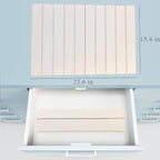 Large Stone Dish Drying Mat for Kitchen Counter, 23.6"(L)×15.4"(W), Foldable Diatomaceous Earth Dish Drying Mat, Collapsible Quick Dry Pad for Dishes Bottles Cups Bathroom Any Countertop