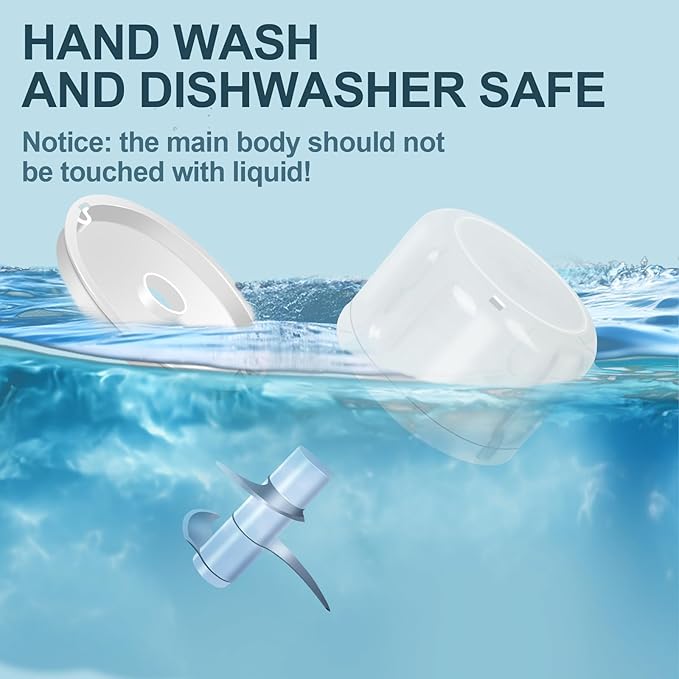 Electric Garlic Chopper, 250ML Portable Garlic Chopper with USB Charging Function, Wireless Food Processor for Chili, Fruit, Meat, Ginger, Onion etc