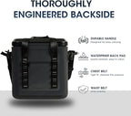 Magnetic Backpack Cooler Bag, Cold Retention Soft Coolers 30 Can Insulated Soft Sided Cooler with Waterproof Bag