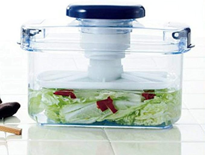 Japanese Pickle Maker, Tsukemono Maker, BPA Free, Made in Japan, 3.9L, Green